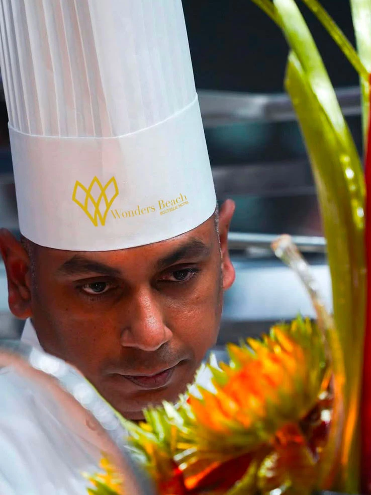 Enjoy 5 star dining with our award winning Chef